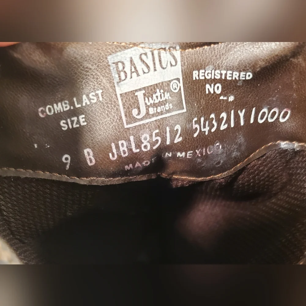 Justin Boots justin basic